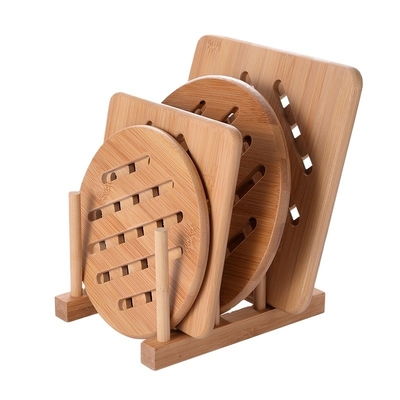 Des coussinets de savon en bois durables, un support de savon direct avec un stand à café creux MB-KC043