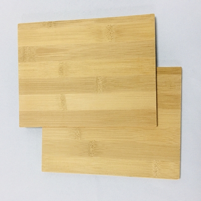 3 mm feuilles décoratives en contreplaqué de bois de bambou à grain plat massif