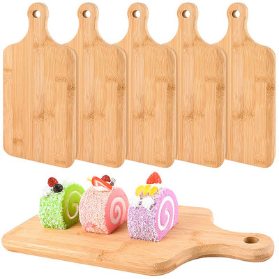 Cuisine épaisse grande planche de coupe en bambou avec poignée personnalisée conceptions personnalisées