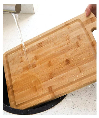 Planche à découper en bambou écologique pour l'organisation et le stockage de grandes cuisines