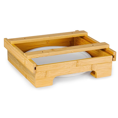 Étagère de cuisine en bambou étanche