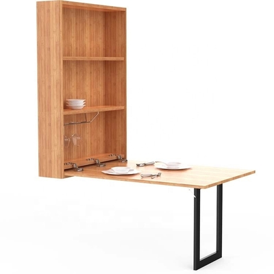 Armoire de rangement en bois massif en bambou