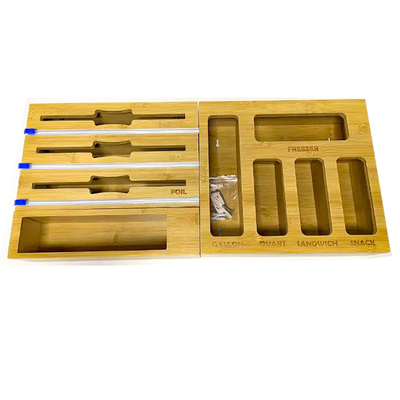 Nombre personnalisable de niveaux 9 en 1 stockage de sac pour tiroirs de cuisine et murs durable