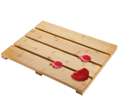 Le modèle est en bois de bambou non glissante.