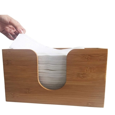 Certificat de l'UE Tissu de bambou naturel Boîte de couverture porteuse salle de bain