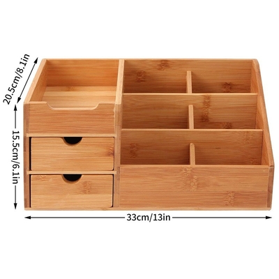 Boîte de rangement de bambou pour hôtel