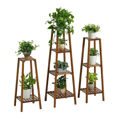 Plante en pot naturelle à plusieurs couches pour le balcon