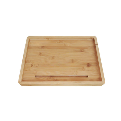 Étagère de lit en bambou avec porte-tablette pour téléphone portable pour autre organisation de stockage à domicile