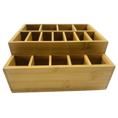 Boîte à maquillage en bois