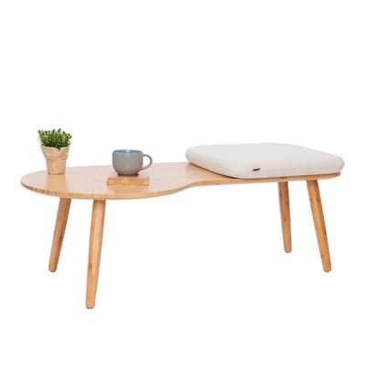 BAMBOO bureau de style japonais exquis pour le salon 100x50x32cm