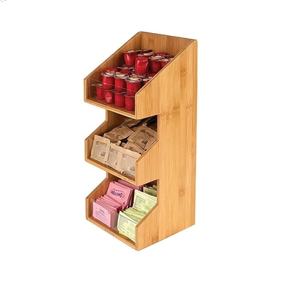 Détecteurs de boîtes de rangement à trois niveaux non pliables, rayonnages, conception multifonctionnelle pour la classification