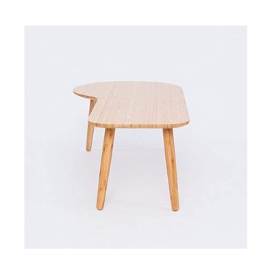 Table à café en bois de bambou pour bureau