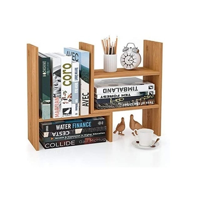 Rectangle multifonctionnel Bamboo Bureau d'organisation de fichier Trier catalogue porte-lettres à rayonnage