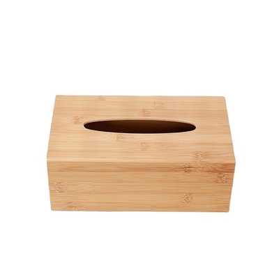 MB-HW096 simple naturel en bambou rectangulaire porte-papier étui de serviette boîte pour la cuisine salle de bain