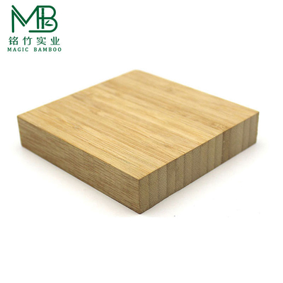 Plywood de bambou à grains verticaux personnalisable avec feuille d'émission de formaldéhyde E0 Taille et épaisseur